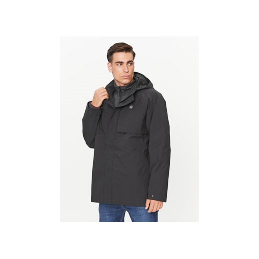 Wrangler Kurtka zimowa Waterproof Puffer 112338836 Czarny Regular Fit ze sklepu MODIVO w kategorii Kurtki męskie - zdjęcie 171566278