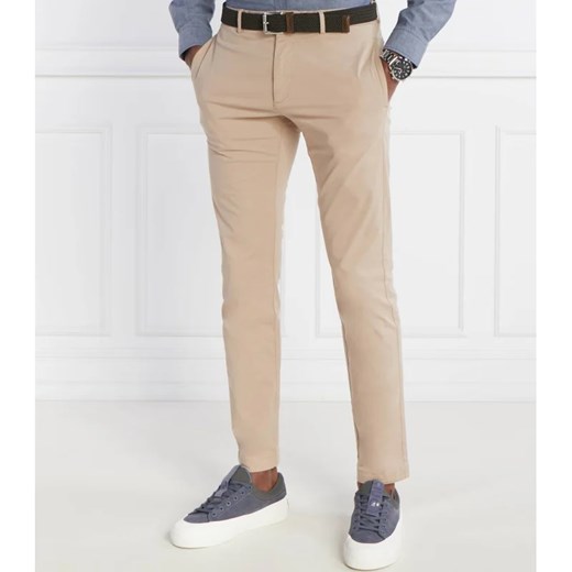 HUGO Spodnie chino David222D | Slim Fit 32/34 Gomez Fashion Store