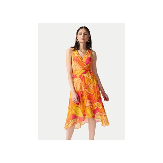 Joseph Ribkoff Sukienka letnia 242015 Pomarańczowy Regular Fit ze sklepu MODIVO w kategorii Sukienki - zdjęcie 171568098