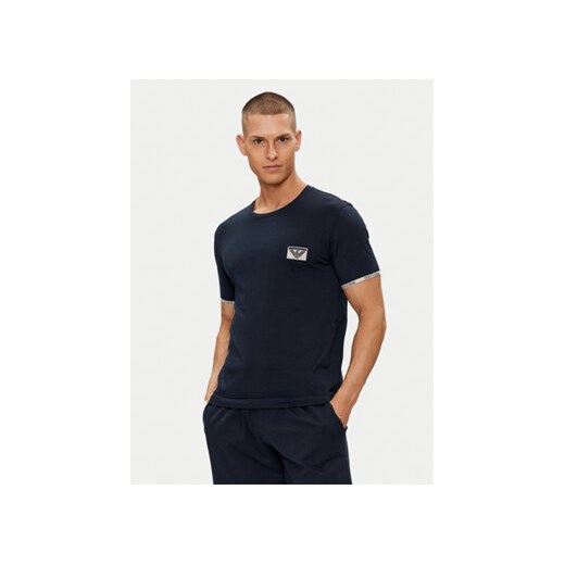 Emporio Armani Underwear T-Shirt 110853 4R755 00135 Granatowy Slim Fit ze sklepu MODIVO w kategorii T-shirty męskie - zdjęcie 171568378