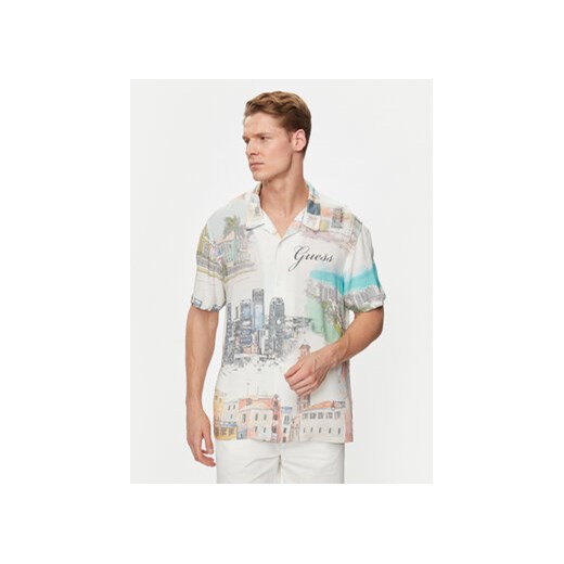 Guess Koszula M4GH57 WD4Z2 Kolorowy Regular Fit ze sklepu MODIVO w kategorii Koszule męskie - zdjęcie 171568496