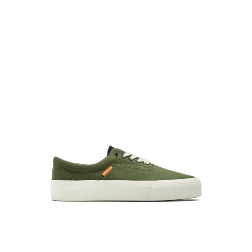 Cropp - Oliwkowe lekkie buty z wysoką podeszwą - zielony ze sklepu Cropp w kategorii Trampki męskie - zdjęcie 171573195