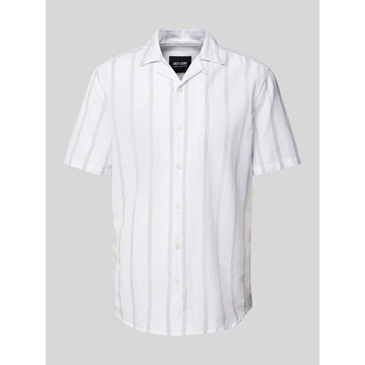 Koszula casualowa z kołnierzem z połami model ‘CASEY’ ze sklepu Peek&Cloppenburg  w kategorii Koszule męskie - zdjęcie 171574078