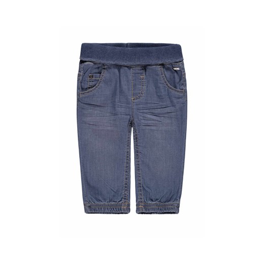 Spodnie jeansowe niemowlęce denim  niebieskie ze sklepu 5.10.15 w kategorii Spodnie i półśpiochy - zdjęcie 171574247