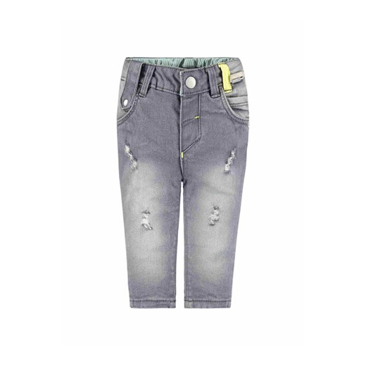 Chłopięce spodnie jeansowe szare ze sklepu 5.10.15 w kategorii Spodnie i półśpiochy - zdjęcie 171574257