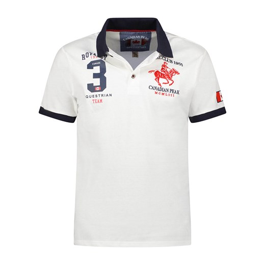 Canadian Peak Koszulka polo &quot;Klubeak&quot; w kolorze białym Canadian Peak XXL okazja Limango Polska