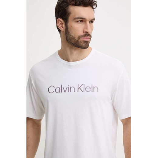 Calvin Klein Underwear t-shirt lounge kolor biały z aplikacją ze sklepu ANSWEAR.com w kategorii T-shirty męskie - zdjęcie 171578478