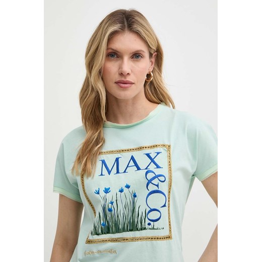 Bluzka damska Max & Co. z aplikacją 