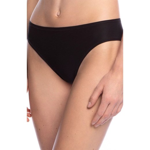 Figi damskie bikini czarne L-FIT6000BI-02, Kolor czarny, Rozmiar L/XL/2XL, LAMA ze sklepu Intymna w kategorii Majtki damskie - zdjęcie 171583158