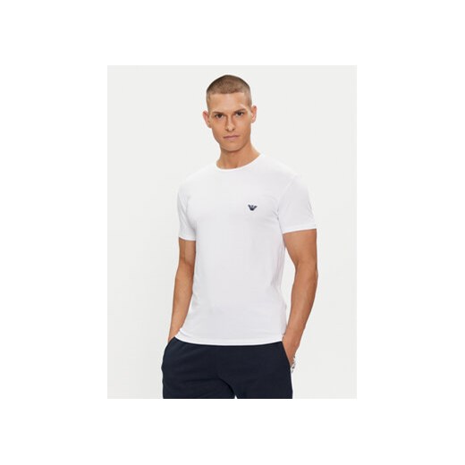 Emporio Armani Underwear T-Shirt 111971 4R522 00010 Biały Slim Fit ze sklepu MODIVO w kategorii T-shirty męskie - zdjęcie 171586816
