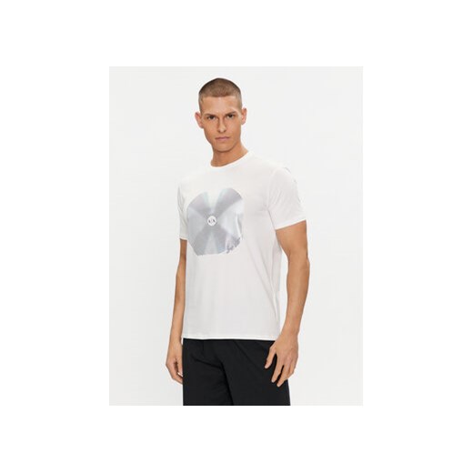 Armani Exchange T-Shirt 3DZTJK ZJE6Z 1116 Biały Regular Fit ze sklepu MODIVO w kategorii T-shirty męskie - zdjęcie 171586828