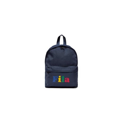 Fila Plecak Beckley Back To School Colorful Logo Mini Backpack Malma FBK0023.50004 Granatowy ze sklepu MODIVO w kategorii Plecaki dla dzieci - zdjęcie 171586917