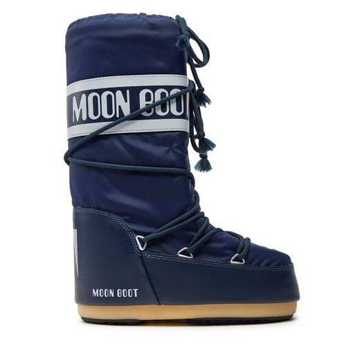 Śniegowce Moon Boot Nylon 14004400002 Blue Moon Boot 35/38 okazyjna cena eobuwie.pl