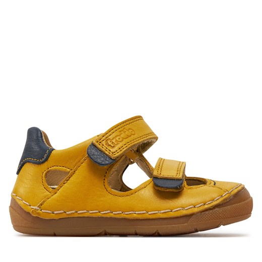 Sandały Froddo Paix Double G2150185-6 M Dark Yellow ze sklepu eobuwie.pl w kategorii Sandały dziecięce - zdjęcie 171587419