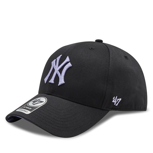 Czapka z daszkiem 47 Brand Mlb New York Yankees Enamel Twist Under '47 Mvp B-ENLSP17CTP-BK Czarny ze sklepu eobuwie.pl w kategorii Czapki z daszkiem męskie - zdjęcie 171587505