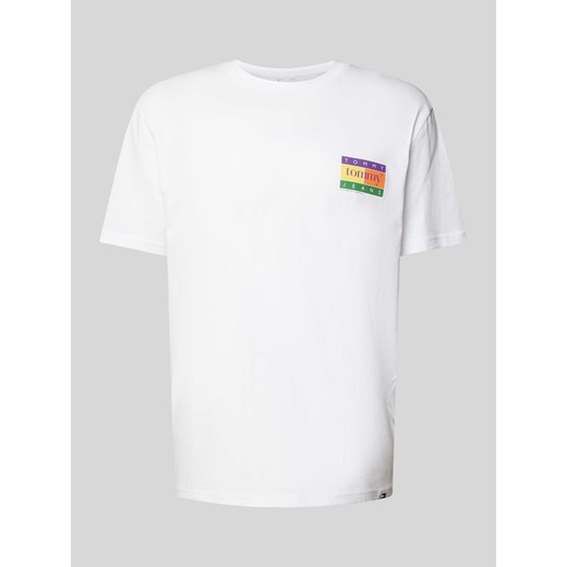 T-shirt z nadrukiem z logo ze sklepu Peek&Cloppenburg  w kategorii T-shirty męskie - zdjęcie 171589616