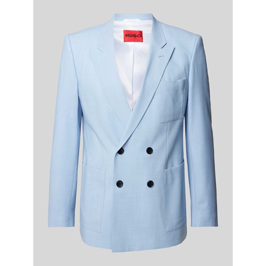 Marynarka o kroju regular fit z kieszenią na piersi model ‘Henry’ ze sklepu Peek&Cloppenburg  w kategorii Marynarki męskie - zdjęcie 171589636