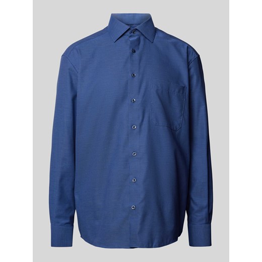 Koszula biznesowa o kroju comfort fit z kołnierzykiem typu kent ze sklepu Peek&Cloppenburg  w kategorii Koszule męskie - zdjęcie 171589709
