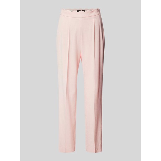 Jeansy z wysokim stanem o kroju slim fit w jednolitym kolorze ze sklepu Peek&Cloppenburg  w kategorii Spodnie damskie - zdjęcie 171589788