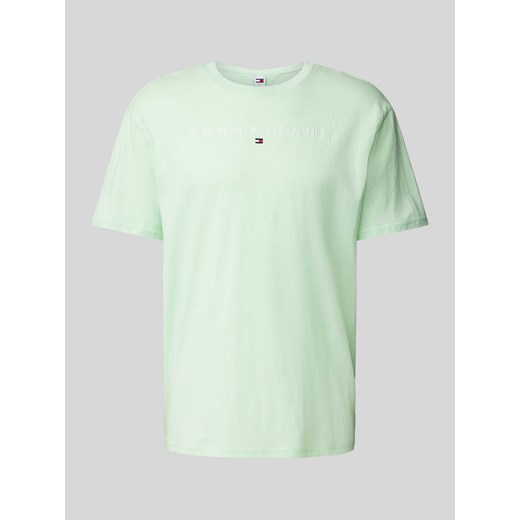 T-shirt o kroju regular fit z wyhaftowanym logo ze sklepu Peek&Cloppenburg  w kategorii T-shirty męskie - zdjęcie 171589815