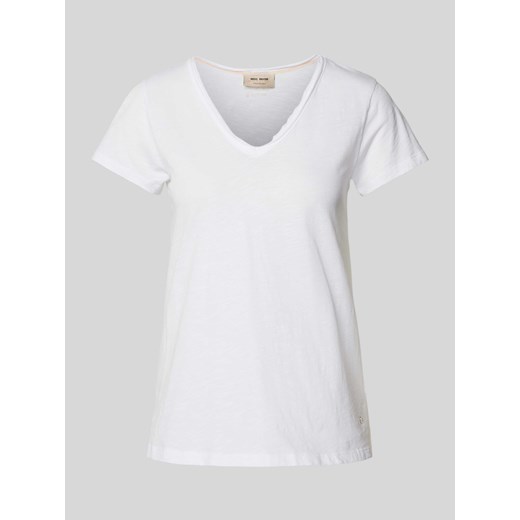 T-shirt z dekoltem w serek ze sklepu Peek&Cloppenburg  w kategorii Bluzki damskie - zdjęcie 171589985