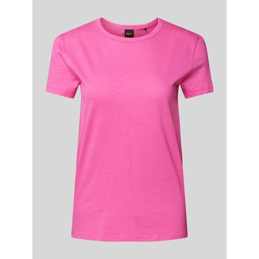 T-shirt z okrągłym dekoltem model ‘Esla’ ze sklepu Peek&Cloppenburg  w kategorii Bluzki damskie - zdjęcie 171590016