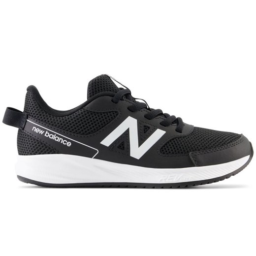 Buty sportowe dziecięce New Balance czarne wiązane 