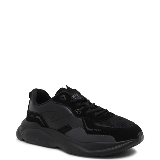 HUGO Sneakersy | z dodatkiem skóry ze sklepu Gomez Fashion Store w kategorii Buty sportowe męskie - zdjęcie 171591046
