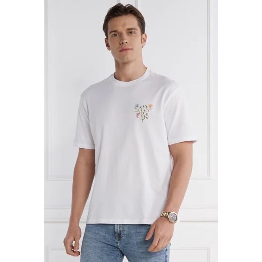 GUESS T-shirt SS CN SMALL ABSTRACT | Classic fit Guess S Gomez Fashion Store