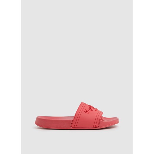 Pepe Jeans Klapki w kolorze czerwonym ze sklepu Limango Polska w kategorii Klapki damskie - zdjęcie 171592208