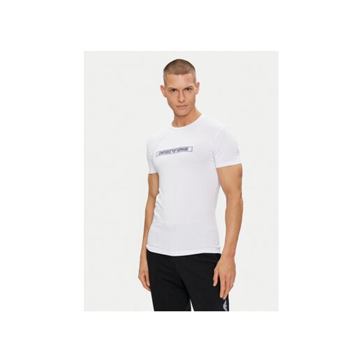 Emporio Armani Underwear T-Shirt 111035 4R517 00010 Biały Slim Fit ze sklepu MODIVO w kategorii T-shirty męskie - zdjęcie 171593498