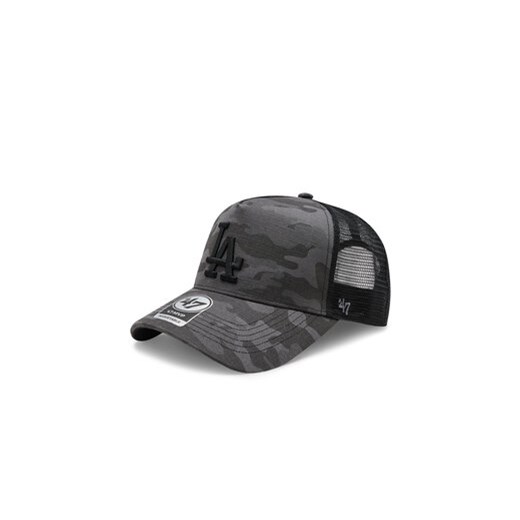 47 Brand Czapka z daszkiem Mlb Los Angeles Dodgers Tonal Camo Mesh '47 Mvp Dt B-TCMDT12LAP-CC Szary ze sklepu MODIVO w kategorii Czapki z daszkiem męskie - zdjęcie 171593518