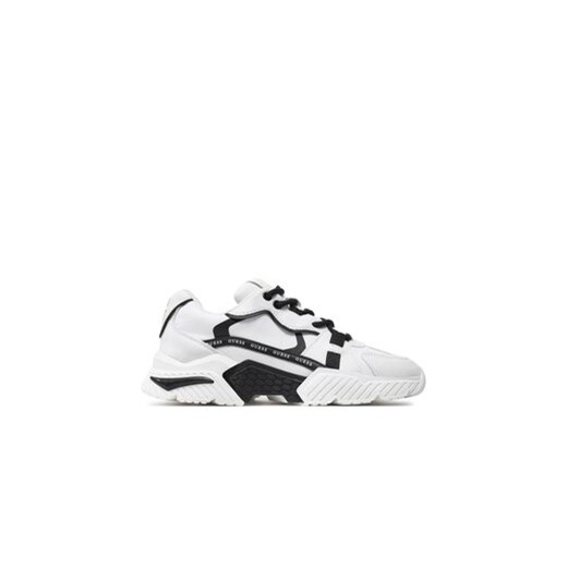 Guess Sneakersy FLGCAI FAB12 Biały ze sklepu MODIVO w kategorii Buty sportowe damskie - zdjęcie 171593595