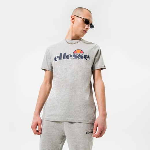 ELLESSE T-SHIRT SL PRADO GREY ze sklepu Sizeer w kategorii T-shirty męskie - zdjęcie 171595689