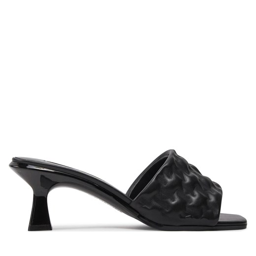 Klapki KARL LAGERFELD KL30113 Black Lthr 000 Karl Lagerfeld 41 eobuwie.pl okazja