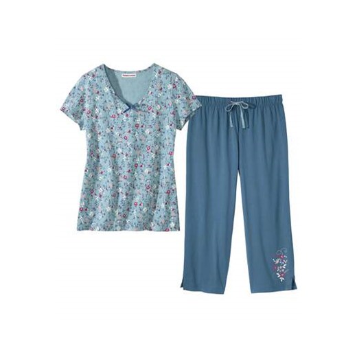 Piżama z bawełny z nadrukiem ze sklepu Atlas For Men w kategorii Piżamy damskie - zdjęcie 171596826