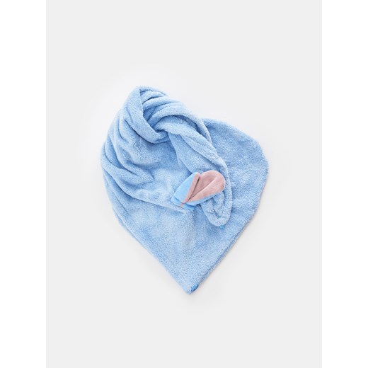 Sinsay - Ręcznik do włosów Stitch - niebieski Sinsay Jeden rozmiar Sinsay