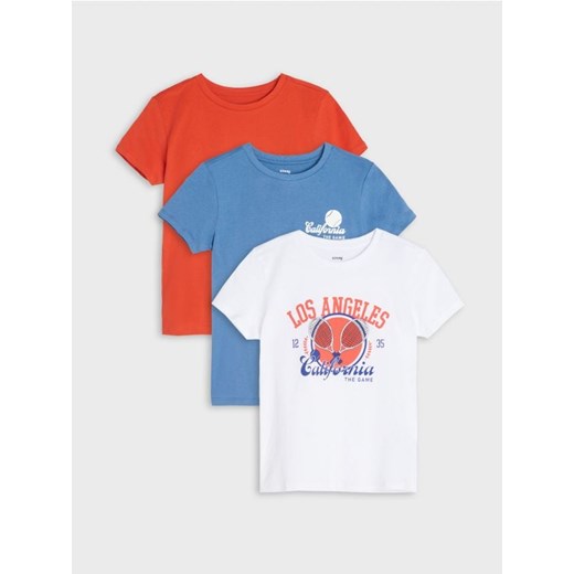 Sinsay - Koszulki 3 pack - wielobarwny ze sklepu Sinsay w kategorii T-shirty chłopięce - zdjęcie 171597619