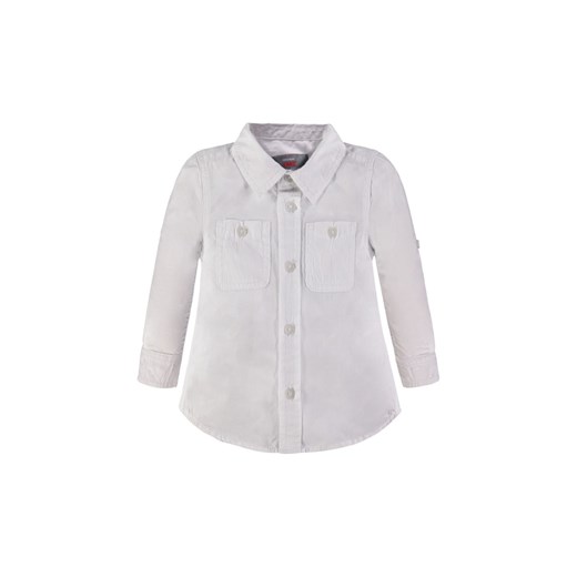 Chłopięca koszula z długim rękawem biała ze sklepu 5.10.15 w kategorii Koszule chłopięce - zdjęcie 171598079
