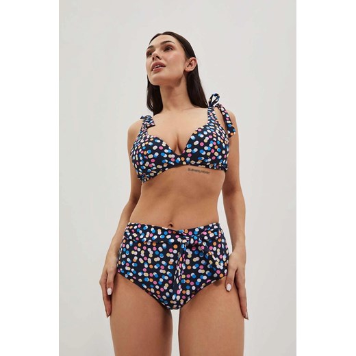 Dół od bikini z wysokim stanem w wielokolorowe kropki ze sklepu 5.10.15 w kategorii Stroje kąpielowe - zdjęcie 171598108