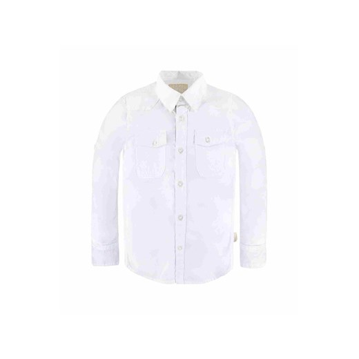 Chłopięca koszula z długim rękawem biała ze sklepu 5.10.15 w kategorii Koszule chłopięce - zdjęcie 171598127