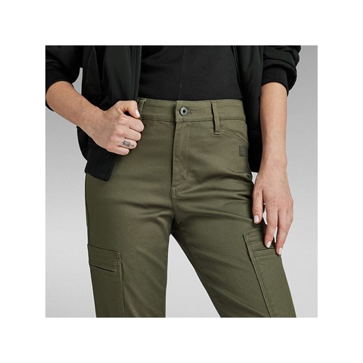 G-Star Bojówki w kolorze khaki W29/L32 wyprzedaż Limango Polska