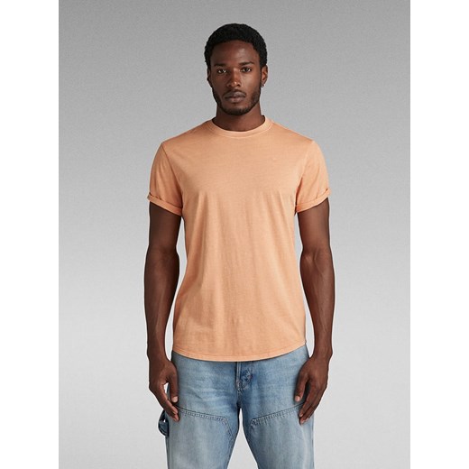 G-Star Koszulka w kolorze brzoskwiniowym ze sklepu Limango Polska w kategorii T-shirty męskie - zdjęcie 171599276