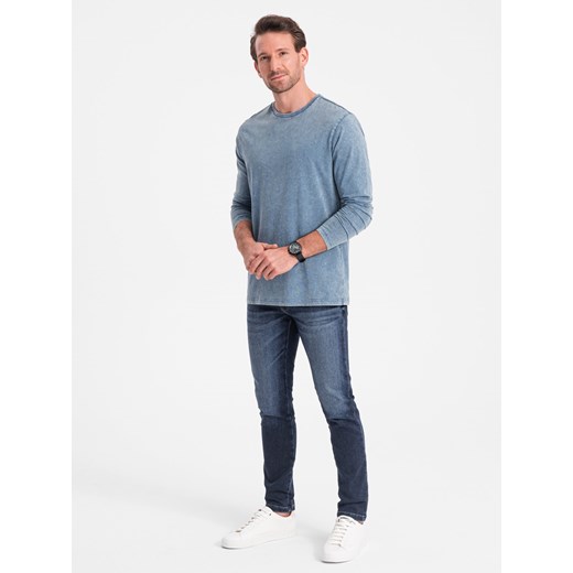 T-shirt męski Ombre z długim rękawem 