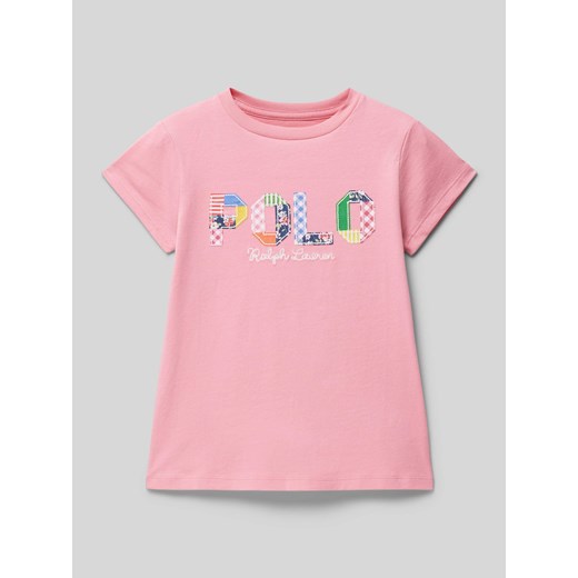T-shirt z okrągłym dekoltem ze sklepu Peek&Cloppenburg  w kategorii Bluzki dziewczęce - zdjęcie 171610959