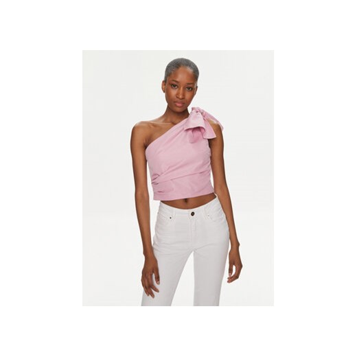 Pinko Bluzka Nosiola 102780 Y3LE Różowy Slim Fit ze sklepu MODIVO w kategorii Bluzki damskie - zdjęcie 171611508