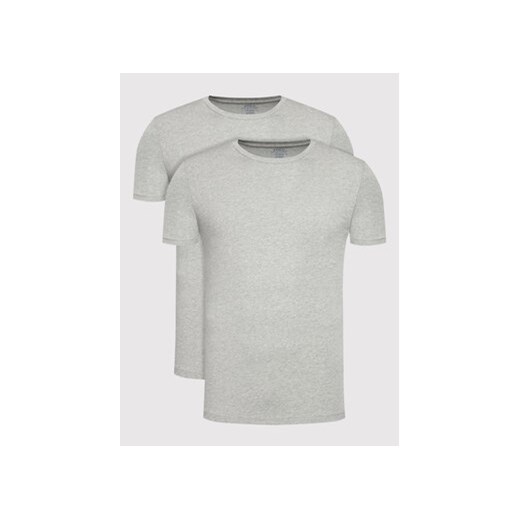 Polo Ralph Lauren Komplet 2 t-shirtów 714835960003 Szary Slim Fit ze sklepu MODIVO w kategorii T-shirty męskie - zdjęcie 171611588