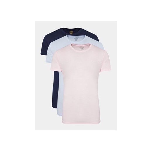 Polo Ralph Lauren Komplet 3 t-shirtów 714830304026 Kolorowy Regular Fit ze sklepu MODIVO w kategorii T-shirty męskie - zdjęcie 171611608