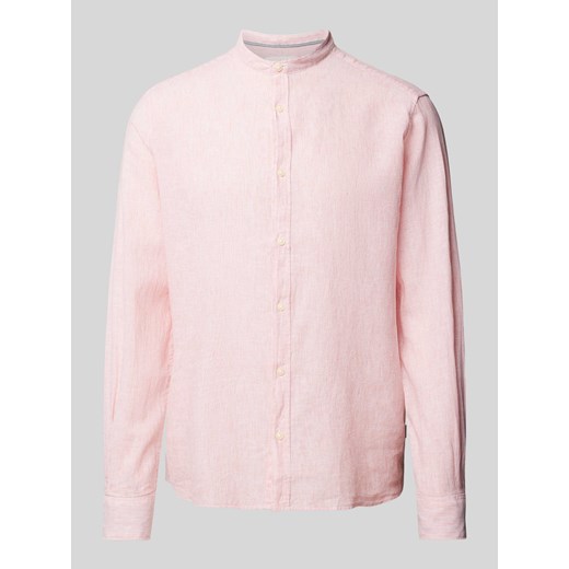 Koszula casualowa o kroju regular fit z lekko fakturowanym wzorem ze sklepu Peek&Cloppenburg  w kategorii Koszule męskie - zdjęcie 171689817