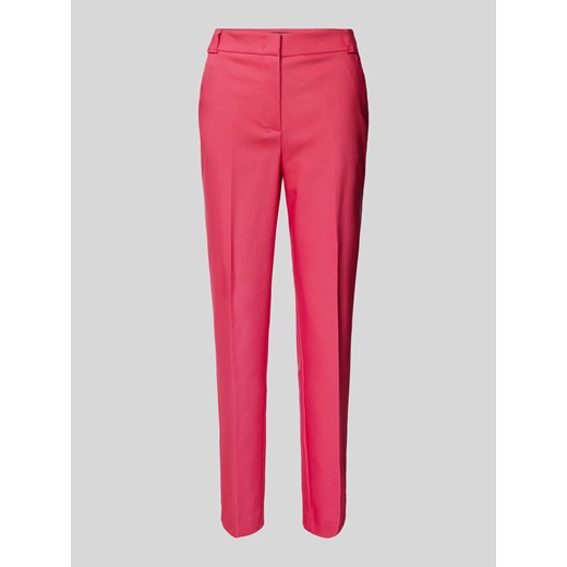 Spodnie w jednolitym kolorze ze sklepu Peek&Cloppenburg  w kategorii Spodnie damskie - zdjęcie 171689859